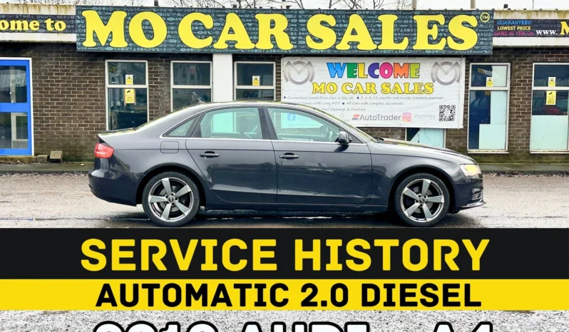 Audi A4 2012 full