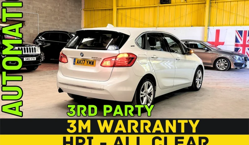 BMW 225-Xe 2017 full