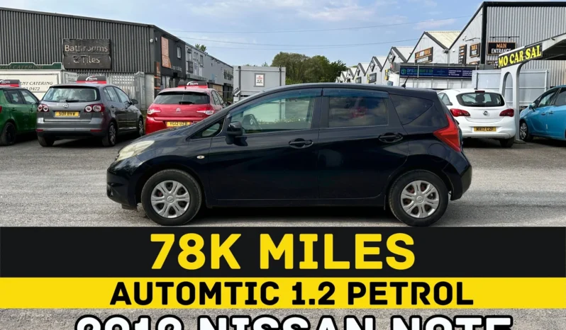Nissan Note 2012 full