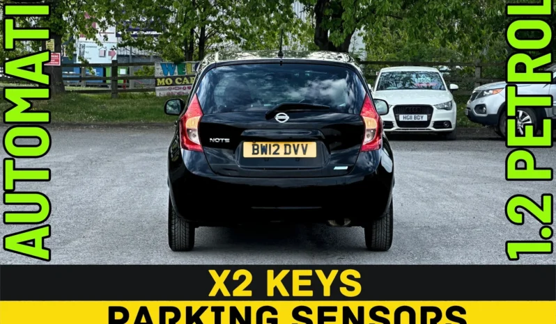 Nissan Note 2012 full