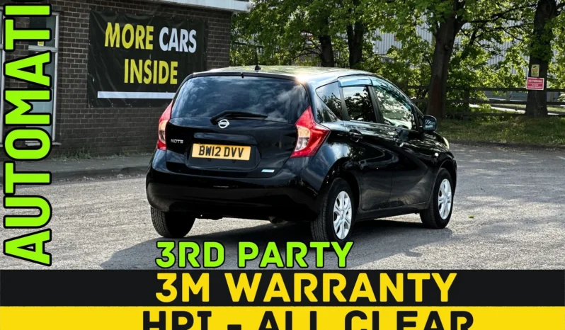 Nissan Note 2012 full