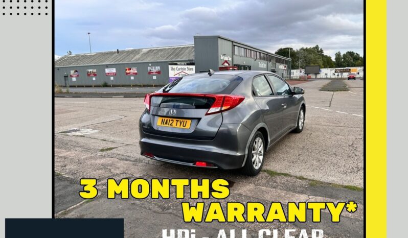 
								MANUAL_2012 Honda Civic 1.4 Petrol_12m MOT_96k Miles_Srvc Hstry_Hpi Clear_FXD PRICE full									