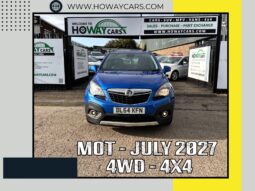 4WD_1.7 DIESEL_2014 Vauxhall Mokka _6m MOT_131k Miles_New Clutch_x1 Key