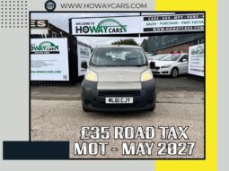 AUTOMATIC_1.2 Diesel_2011 Citroen Nemo_11m MOT_£35 Tax_78k Miles_x1 Keys_Parking-Sensor_