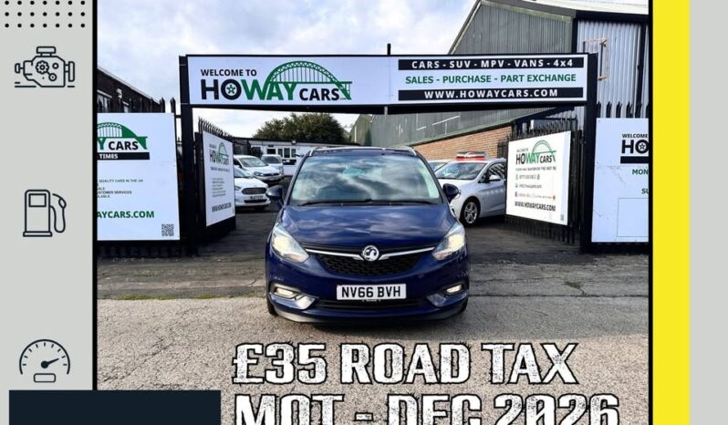 
								7 SEATER_1.6 DIESEL_2016 Vauxhall Zafira_£35 Tax_90k Miles_Sat-Nav_Bluetooth full									
