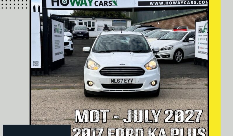 
								MANUAL_1.2 Petrol_2017 Ford KA Plus_12month MOT_77k Miles_Bluetooth_Parking-Sensors_ full									