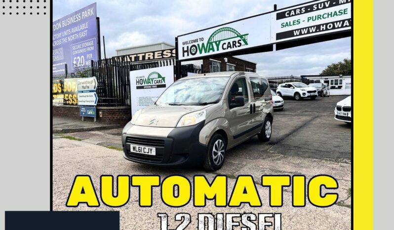 
								AUTOMATIC_1.2 Diesel_2011 Citroen Nemo_11m MOT_£35 Tax_78k Miles_x1 Keys_Parking-Sensor_ full									