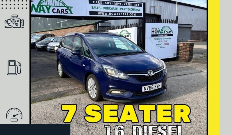 
								7 SEATER_1.6 DIESEL_2016 Vauxhall Zafira_£35 Tax_90k Miles_Sat-Nav_Bluetooth full									