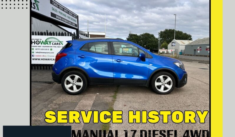 
								4WD_1.7 DIESEL_2014 Vauxhall Mokka _6m MOT_131k Miles_New Clutch_x1 Key full									