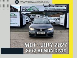 MANUAL_2012 Honda Civic 1.4 Petrol_12m MOT_96k Miles_Srvc Hstry_Hpi Clear_FXD PRICE