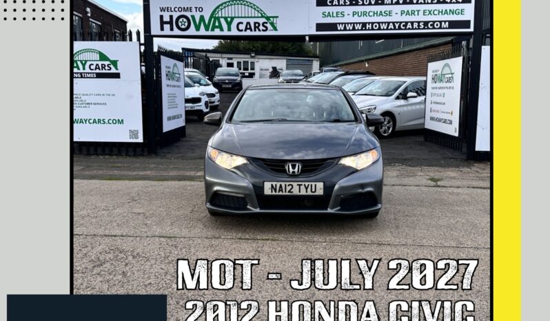 
								MANUAL_2012 Honda Civic 1.4 Petrol_12m MOT_96k Miles_Srvc Hstry_Hpi Clear_FXD PRICE full									