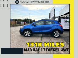 4WD_1.7 DIESEL_2014 Vauxhall Mokka _6m MOT_131k Miles_New Clutch_x1 Key