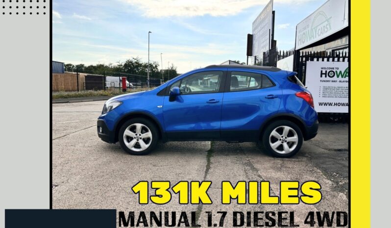 
								4WD_1.7 DIESEL_2014 Vauxhall Mokka _6m MOT_131k Miles_New Clutch_x1 Key full									
