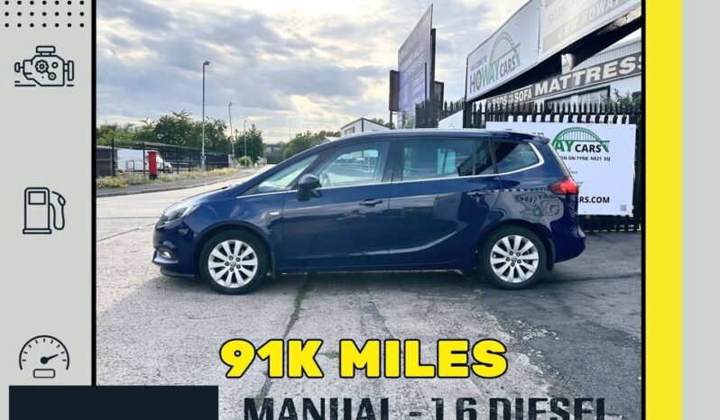 
								7 SEATER_1.6 DIESEL_2016 Vauxhall Zafira_£35 Tax_90k Miles_Sat-Nav_Bluetooth full									