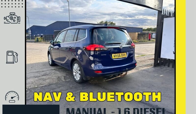 
								7 SEATER_1.6 DIESEL_2016 Vauxhall Zafira_£35 Tax_90k Miles_Sat-Nav_Bluetooth full									