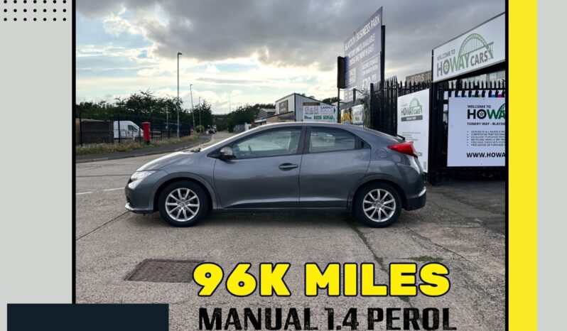 
								MANUAL_2012 Honda Civic 1.4 Petrol_12m MOT_96k Miles_Srvc Hstry_Hpi Clear_FXD PRICE full									