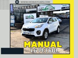MANUAL 1.6 Petrol 2017 Kia Sportage_12 month MOT_150k Miles_Bluetooth_x2 Keys_Hpi Clear_