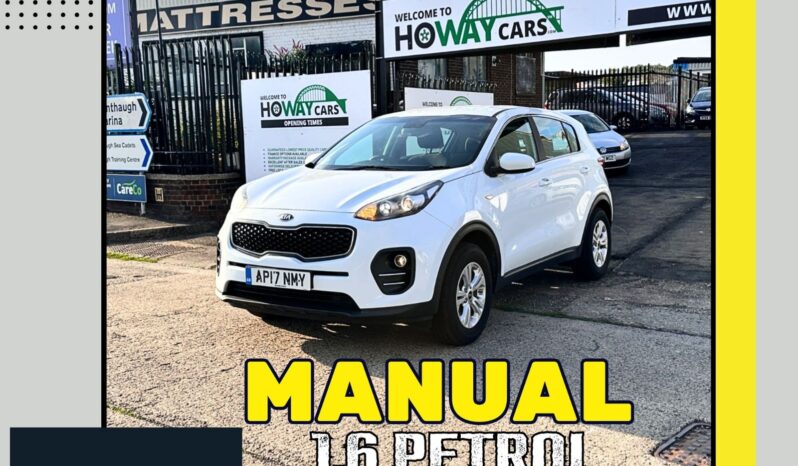 
								MANUAL 1.6 Petrol 2017 Kia Sportage_12 month MOT_150k Miles_Bluetooth_x2 Keys_Hpi Clear_ full									