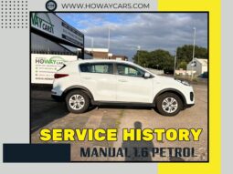 MANUAL 1.6 Petrol 2017 Kia Sportage_12 month MOT_150k Miles_Bluetooth_x2 Keys_Hpi Clear_