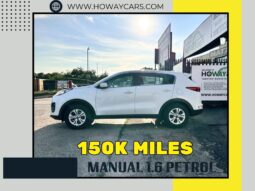 MANUAL 1.6 Petrol 2017 Kia Sportage_12 month MOT_150k Miles_Bluetooth_x2 Keys_Hpi Clear_