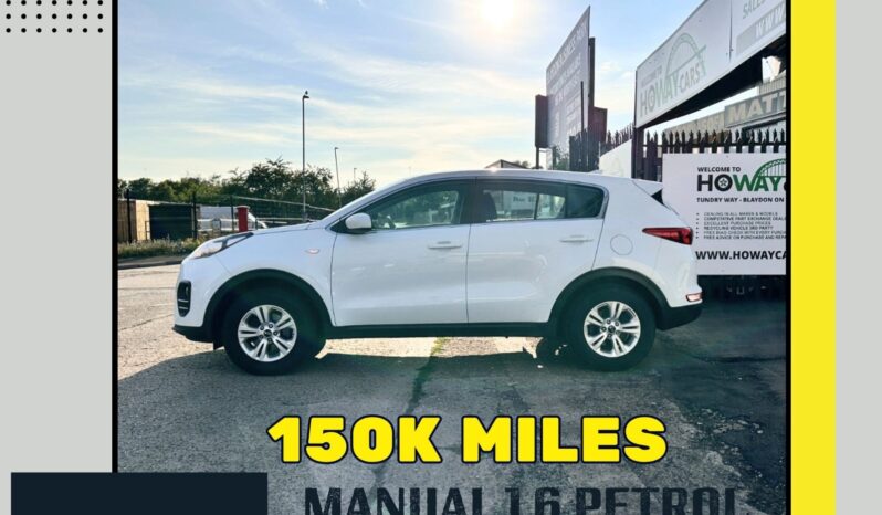 
								MANUAL 1.6 Petrol 2017 Kia Sportage_12 month MOT_150k Miles_Bluetooth_x2 Keys_Hpi Clear_ full									