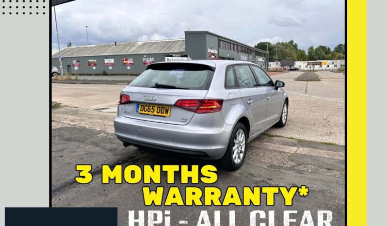 
								✅AUDI A3_1.6 Diesel_MANUAL✅£35 Tax_07m MOT_125k Miles_Srvc Hstry_ULEZ Free_3 months Warranty_ full									