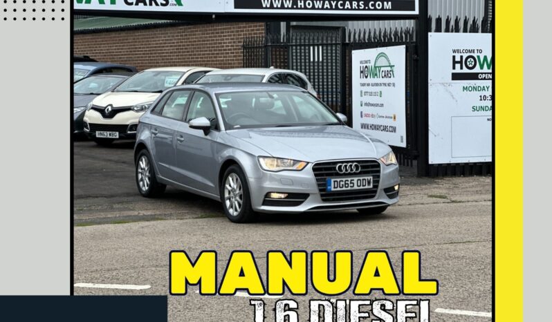 
								✅AUDI A3_1.6 Diesel_MANUAL✅£35 Tax_07m MOT_125k Miles_Srvc Hstry_ULEZ Free_3 months Warranty_ full									