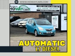 ✅AUTOMATIC 1.7 Diesel✅2011 Vauxhall Meriva_06m MOT_125k Miles_PX to Clear Price