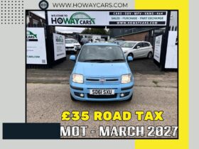 MANUAL_1.2 Petrol_2011 Fiat Panda_£35 Tax_07m MOT_77k Miles_Px 2 Clear Price