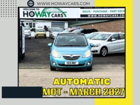✅AUTOMATIC 1.7 Diesel✅2011 Vauxhall Meriva_06m MOT_125k Miles_PX to Clear Price