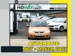 ✅AUTOMATIC 1.4 Petrol✅2005 Vauxhall Corsa_06m MOT_65k Miles_PX to Clear Price