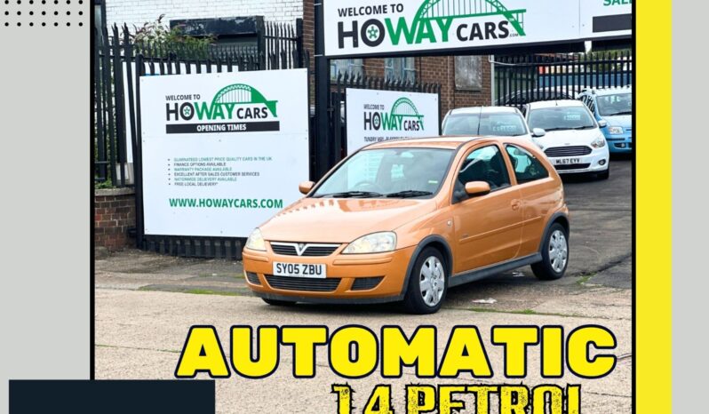 
								✅AUTOMATIC 1.4 Petrol✅2005 Vauxhall Corsa_06m MOT_65k Miles_PX to Clear Price full									
