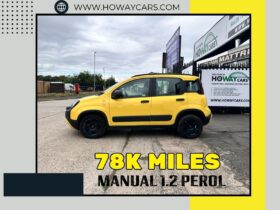 2018 Fiat Panda Waze 1.2 Petrol_MANUAL 12m MOT_78k Miles_Srvc Hstry_x2 Keys
