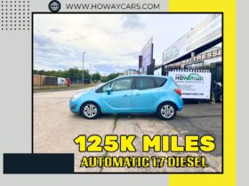 ✅AUTOMATIC 1.7 Diesel✅2011 Vauxhall Meriva_06m MOT_125k Miles_PX to Clear Price