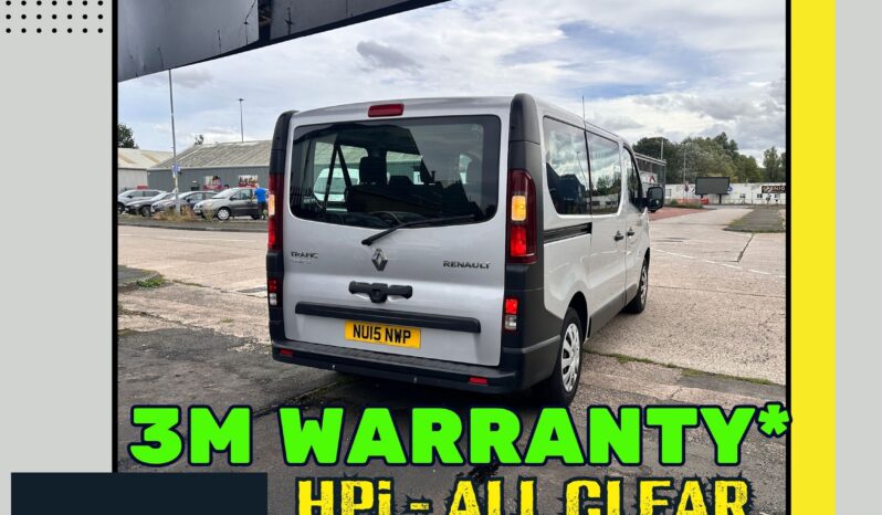 
								9 SEATER_1.6 Diesel_Manual 2015 Renault Traffic_7m MOT_145k Miles_x2 Keys_Bargain PRICE full									
