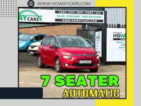 7 Seater_AUTOMATIC_1.6 Diesel 2015 Citroen C4G_£20 Tax_10m MOT_120k Miles_Clucth & T-Belt DONE_Top Specs_x2 Keys_3 months Warranty*