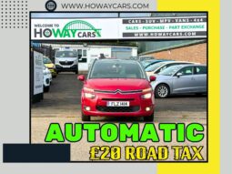 7 Seater_AUTOMATIC_1.6 Diesel 2015 Citroen C4G_£20 Tax_10m MOT_120k Miles_Clucth & T-Belt DONE_Top Specs_x2 Keys_3 months Warranty*
