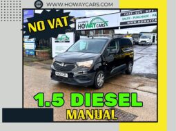 2020 Vauxhall Combo 1.5 Diesel-Manual_9m MOT_129k Miles_Srvc Hstry_Clutch & Belt DONE_No VAT