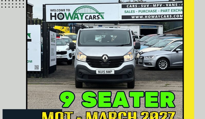
								9 SEATER_1.6 Diesel_Manual 2015 Renault Traffic_7m MOT_145k Miles_x2 Keys_Bargain PRICE full									