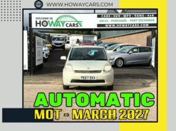 AUTOMATIC 1.3 Petrol 2007 Daihatsu Sirion_6m MOT_106k Miles_Fully Checked_Px 2 Clear Price.