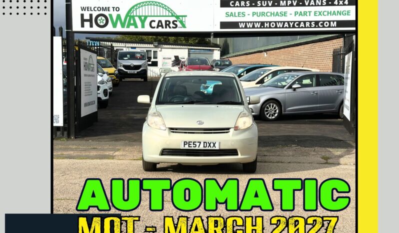 
								AUTOMATIC 1.3 Petrol 2007 Daihatsu Sirion_6m MOT_106k Miles_Fully Checked_Px 2 Clear Price. full									