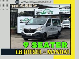 9 SEATER_1.6 Diesel_Manual 2015 Renault Traffic_7m MOT_145k Miles_x2 Keys_Bargain PRICE