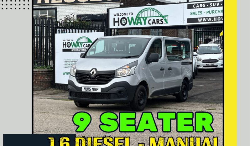 
								9 SEATER_1.6 Diesel_Manual 2015 Renault Traffic_7m MOT_145k Miles_x2 Keys_Bargain PRICE full									