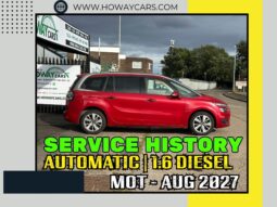 7 Seater_AUTOMATIC_1.6 Diesel 2015 Citroen C4G_£20 Tax_10m MOT_120k Miles_Clucth & T-Belt DONE_Top Specs_x2 Keys_3 months Warranty*