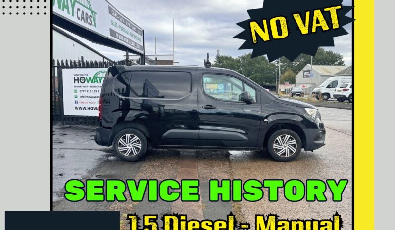 
								2020 Vauxhall Combo 1.5 Diesel-Manual_9m MOT_129k Miles_Srvc Hstry_Clutch & Belt DONE_No VAT full									
