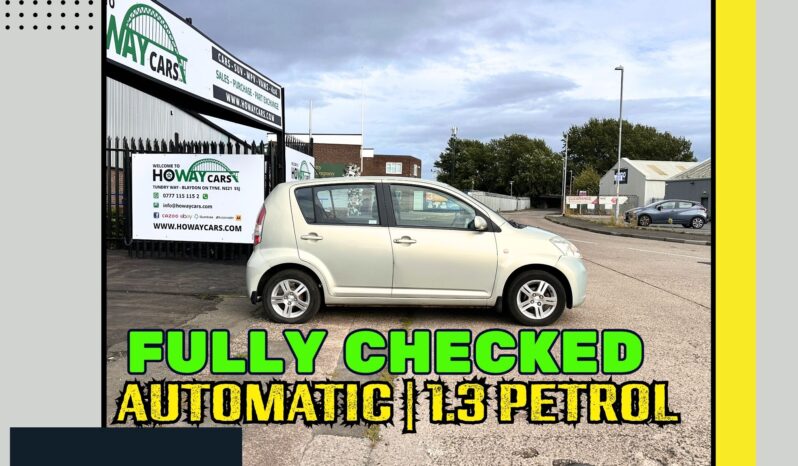 
								AUTOMATIC 1.3 Petrol 2007 Daihatsu Sirion_6m MOT_106k Miles_Fully Checked_Px 2 Clear Price. full									