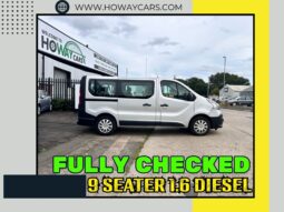 9 SEATER_1.6 Diesel_Manual 2015 Renault Traffic_7m MOT_145k Miles_x2 Keys_Bargain PRICE