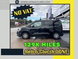 2020 Vauxhall Combo 1.5 Diesel-Manual_9m MOT_129k Miles_Srvc Hstry_Clutch & Belt DONE_No VAT