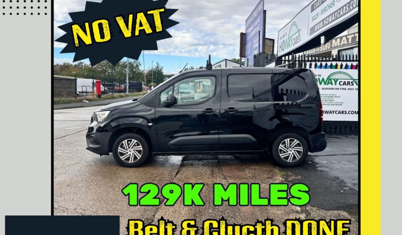 
								2020 Vauxhall Combo 1.5 Diesel-Manual_9m MOT_129k Miles_Srvc Hstry_Clutch & Belt DONE_No VAT full									