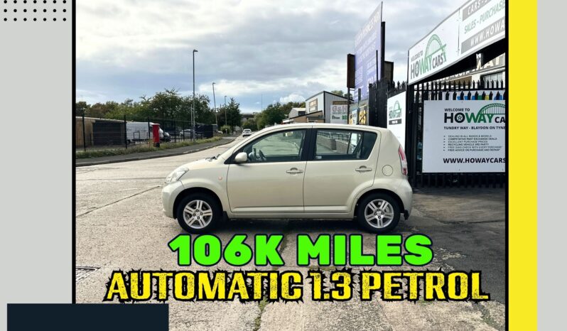 
								AUTOMATIC 1.3 Petrol 2007 Daihatsu Sirion_6m MOT_106k Miles_Fully Checked_Px 2 Clear Price. full									